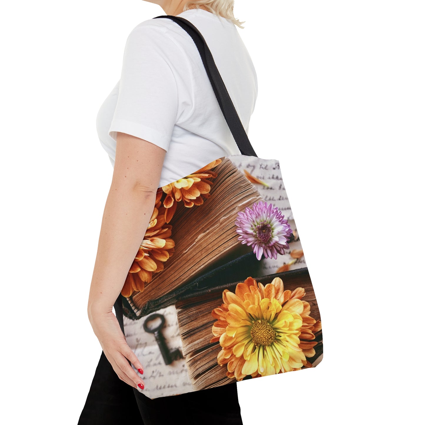 Flower Power - Book Bag