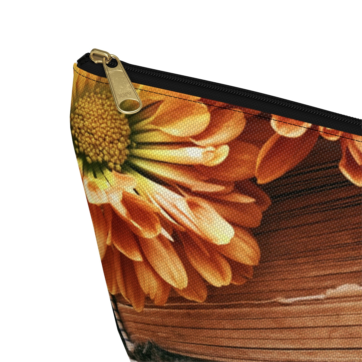 Books and Flowers Accessory Pouch