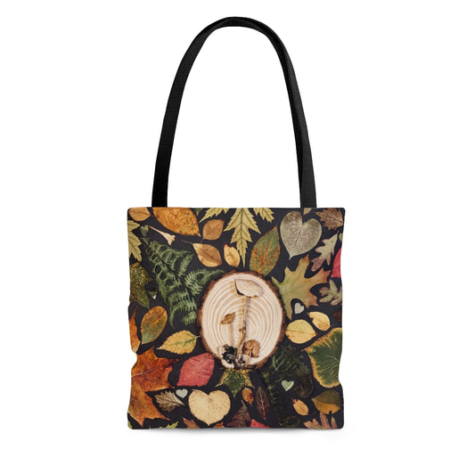 Dakota Mushrooms and Leaves - Tote Bag