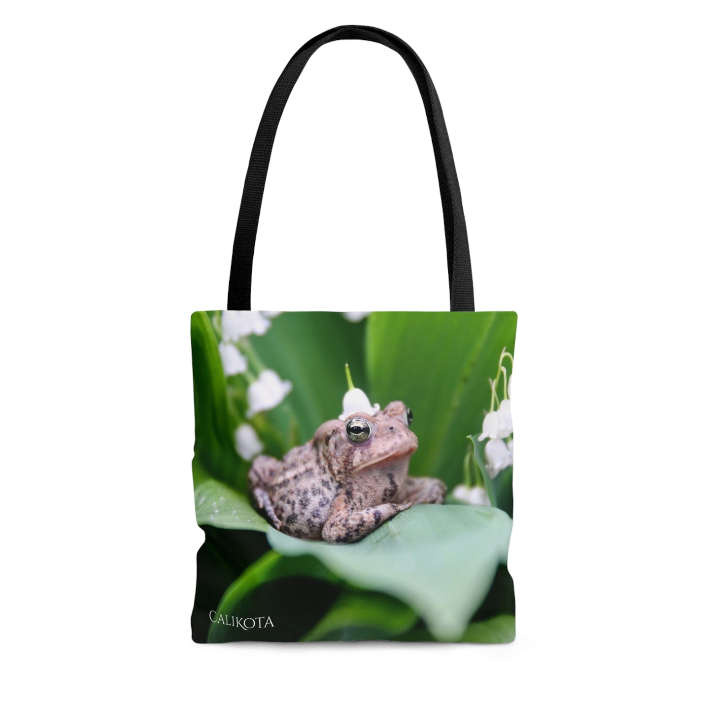 Toad lily of the valley tote bag