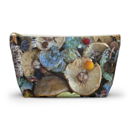 Mushroom Collage Accessory Pouch
