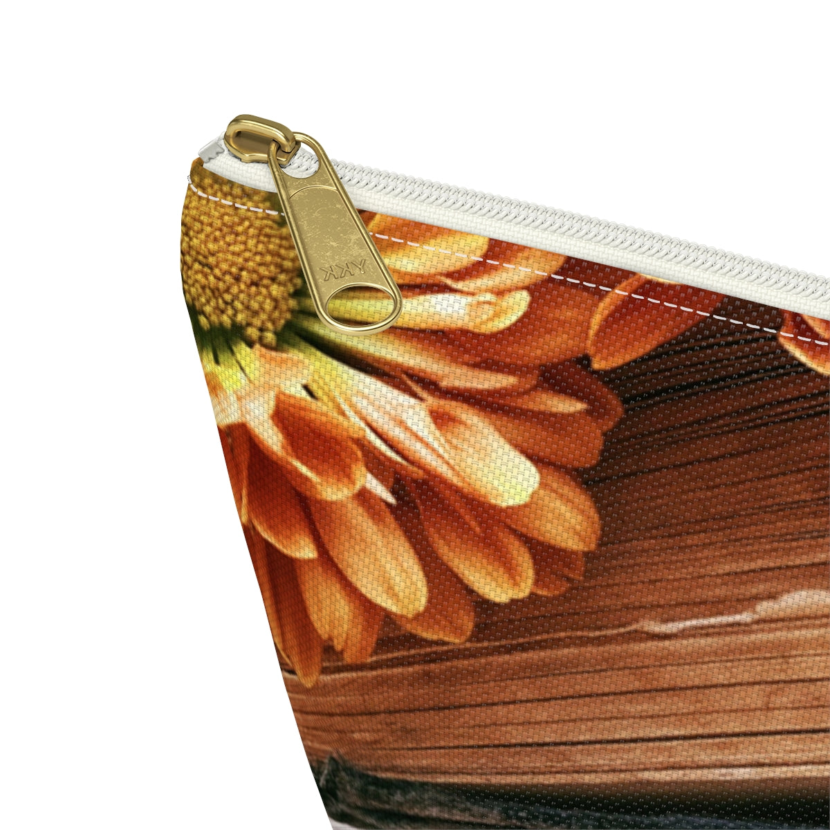 Books and Flowers Accessory Pouch