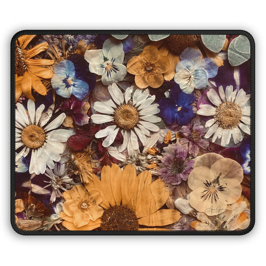 Pressed Flower Mouse Pad