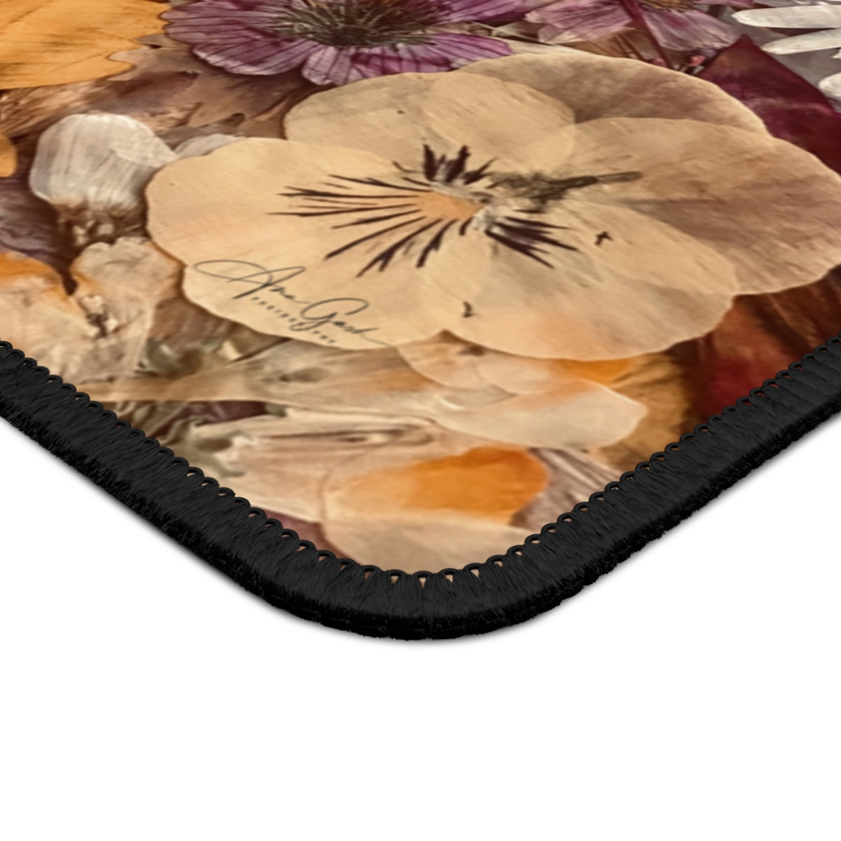 Pressed Flower Mouse Pad
